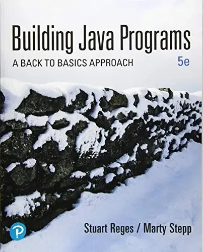 Cover of Building Java Programs