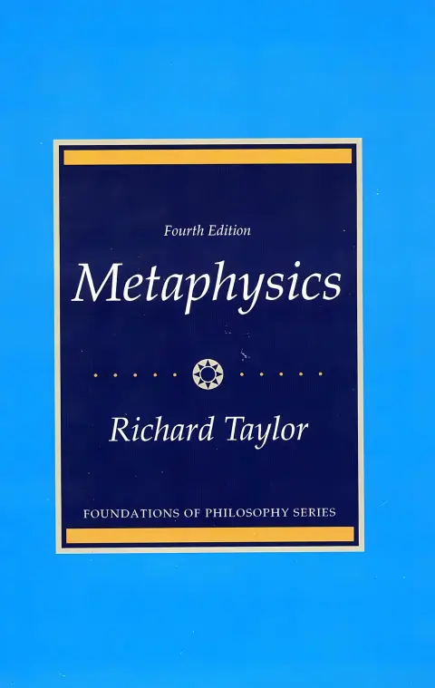 Cover of Metaphysics