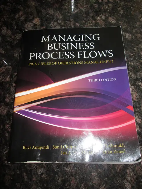 Cover of Managing Business Process Flows