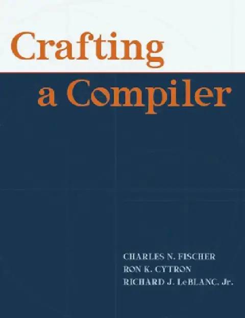 Cover of Crafting A Compiler [With Access Code]