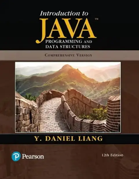 Cover of Introduction to Java Programming and Data Structures Comprehensive Version