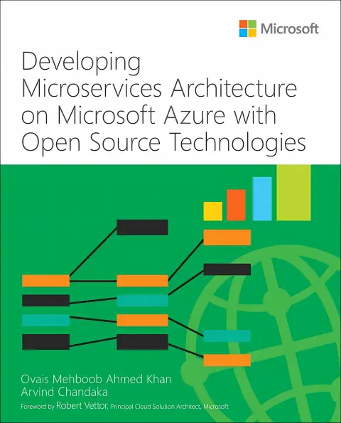 Cover of Developing Microservices Architecture on Microsoft Azure with Open Source Technologies