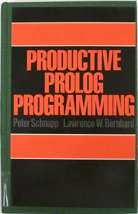 Cover of Productive PROLOG Programming