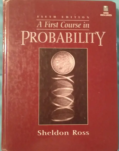 Cover of A First Course in Probability