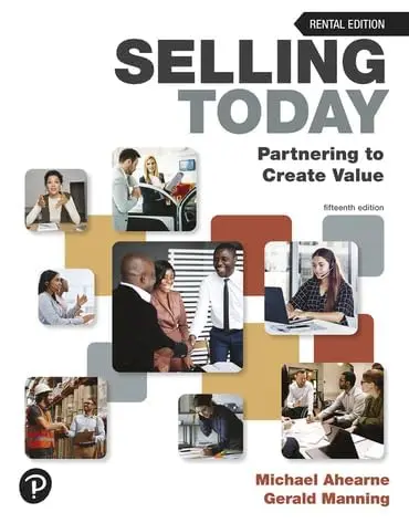 Cover of Selling Today