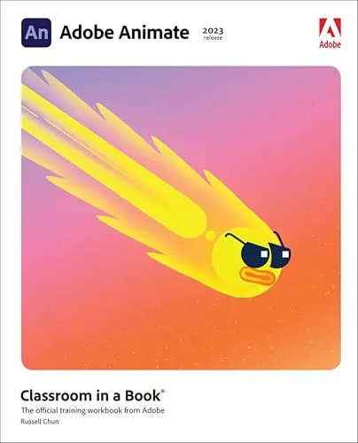 Cover of Adobe Animate Classroom in a Book 2023 Release