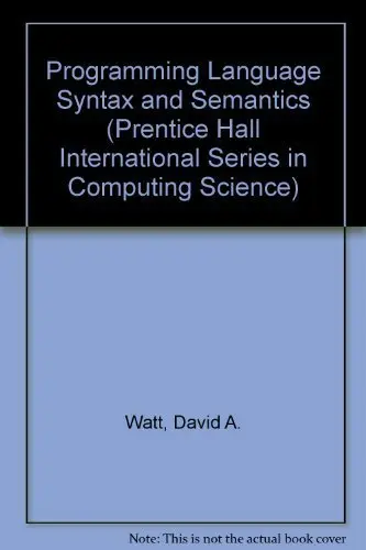Cover of Semantics of Programming Languages