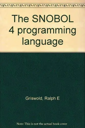 Cover of The SNOBOL 4 programming language