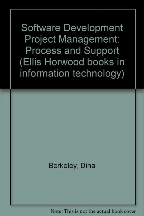 Cover of Software Development Project Management