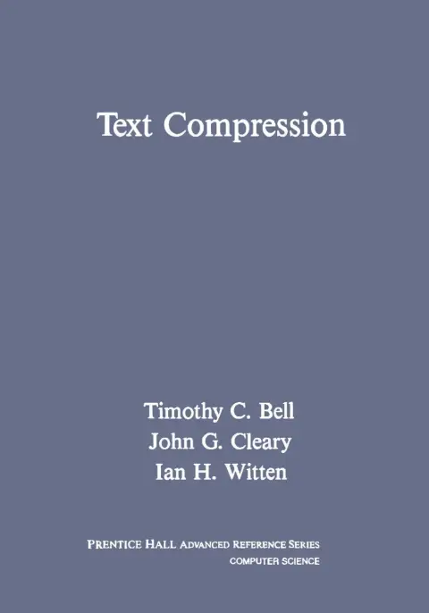 Cover of Text Compression