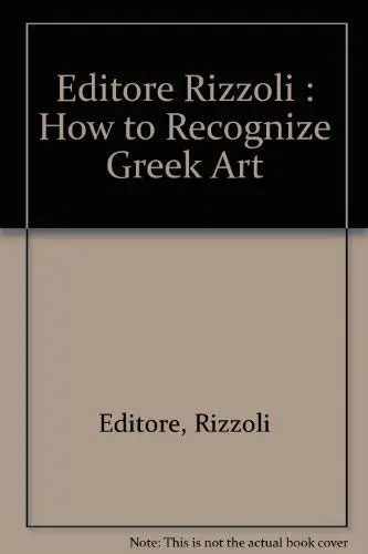 Cover of How to Recognize Greek Art