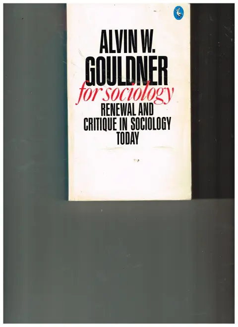 Cover of For Sociology