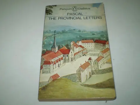 Cover of The Provincial Letters