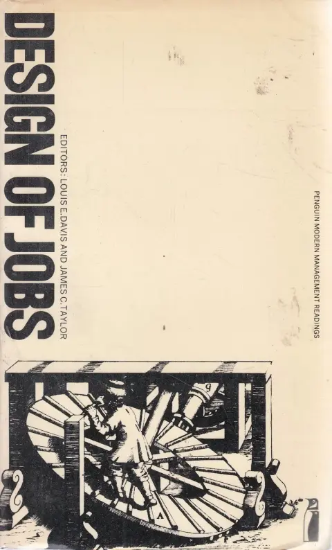 Cover of Design of jobs