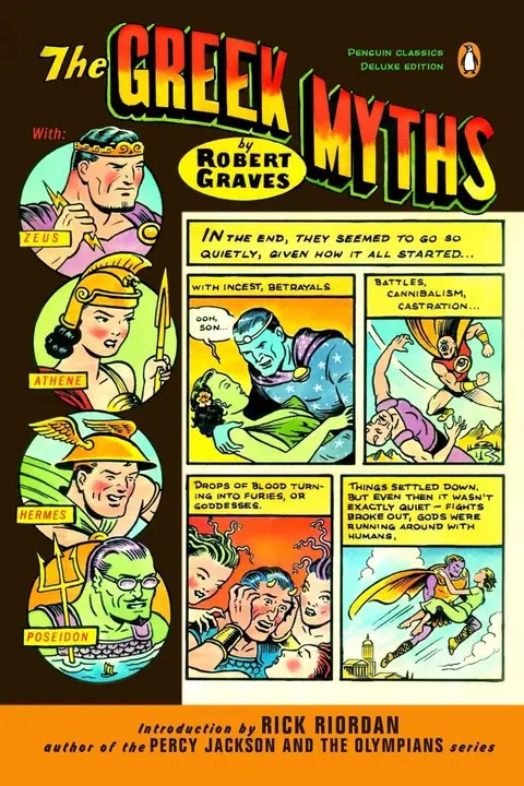Cover of The Greek Myths
