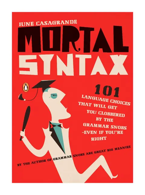 Cover of Mortal Syntax