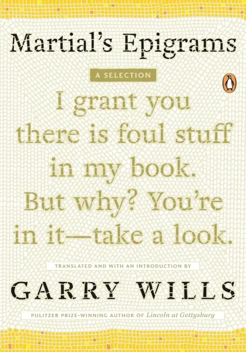 Cover of Martial's Epigrams