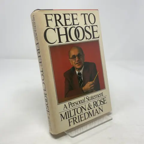 Cover of Free to Choose