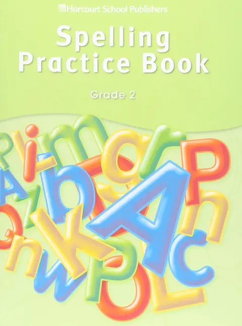 Cover of Spelling Practice Book