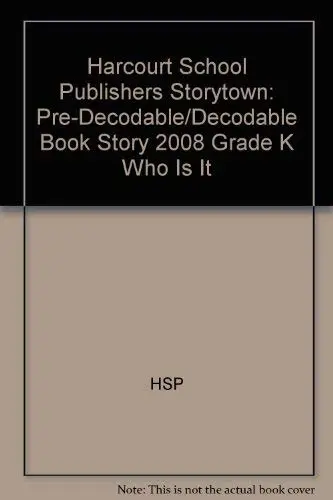 Cover of Who Is It, Grade K Pre-Decodable / Decodable Book