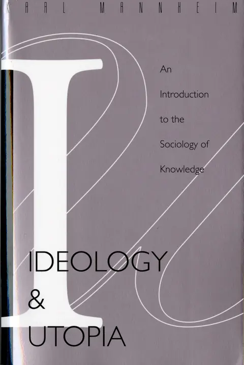 Cover of Ideology and Utopia