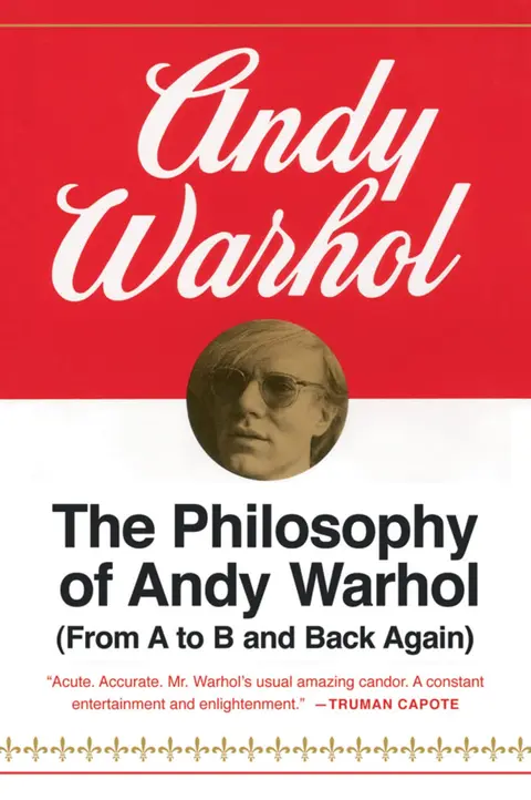Cover of Philosophy of Andy Warhol