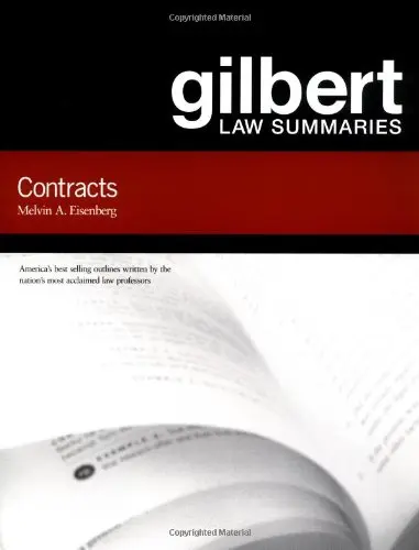 Cover of Gilbert Law Summaries on Contracts