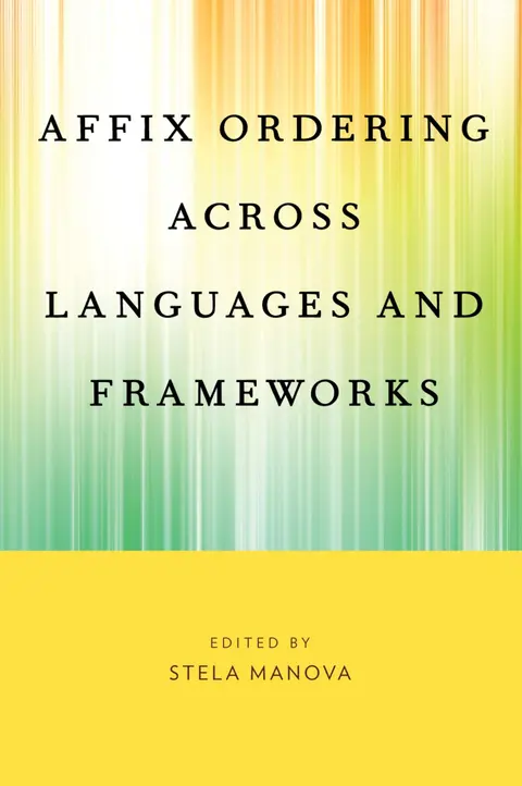 Cover of Affix Ordering Across Languages and Frameworks