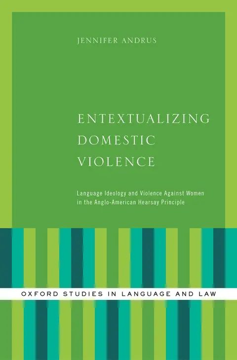 Cover of Entextualizing Domestic Violence