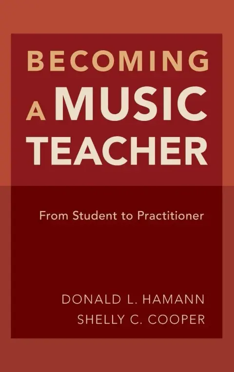 Cover of Becoming a Music Teacher