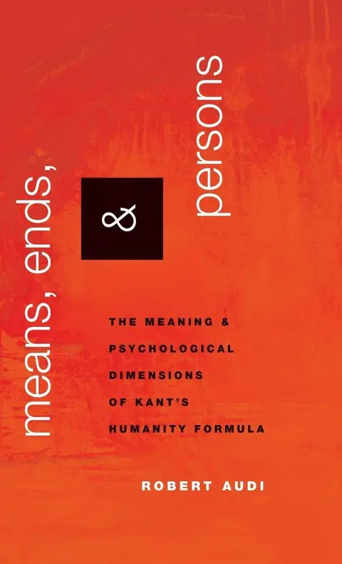 Cover of Means, Ends, and Persons