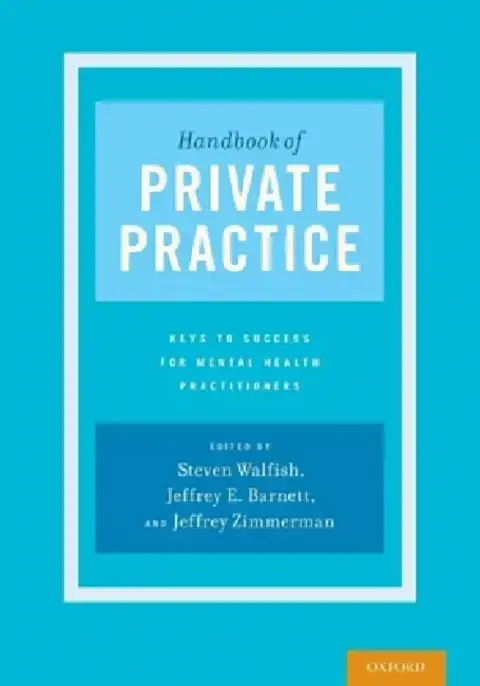 Cover of Handbook of Private Practice