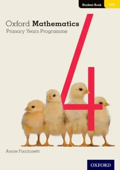 Cover of Oxford Mathematics Primary Years Programme Student Book 4