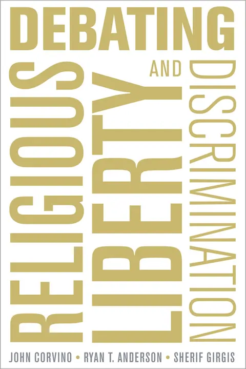 Cover of Debating Religious Liberty and Discrimination