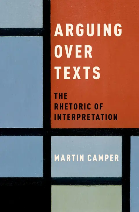 Cover of Arguing over Texts