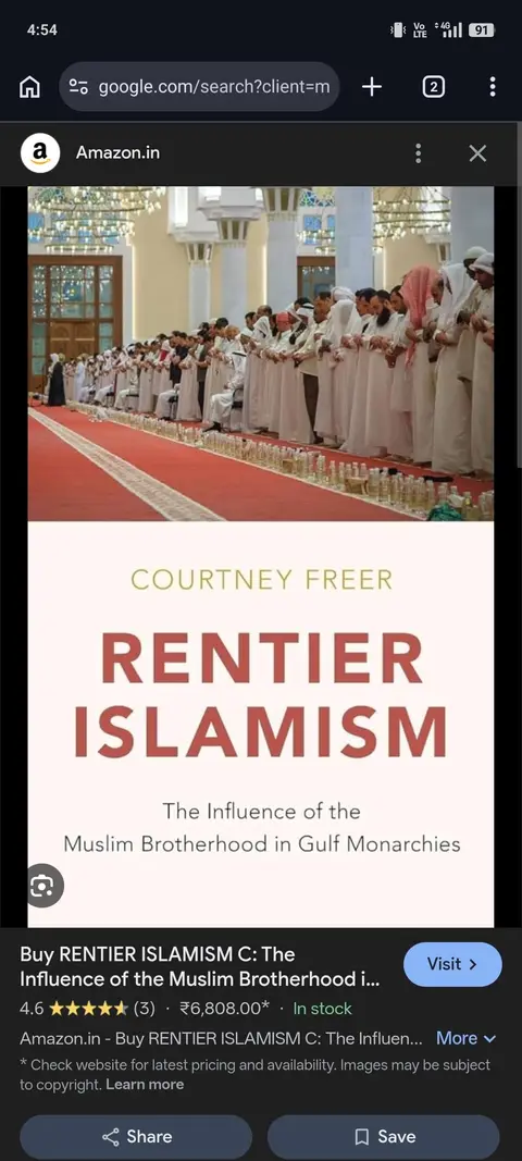 Cover of Rentier Islamism