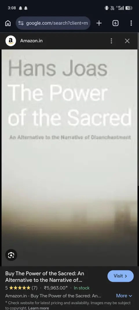 Cover of The Power of the Sacred