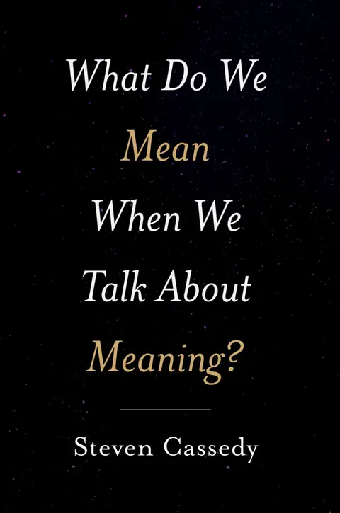 Cover of What Do We Mean When We Talk About Meaning?