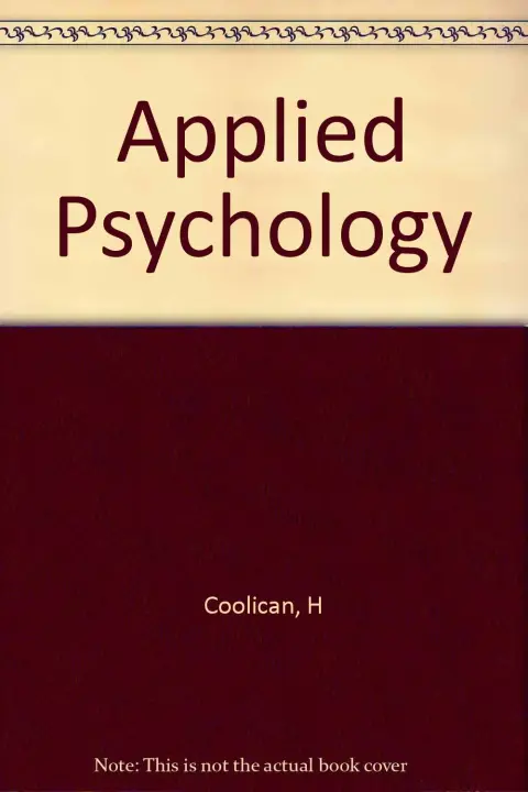 Cover of Applied Psychology