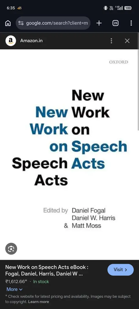 Cover of New Work on Speech Acts