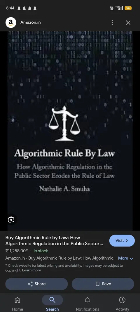 Cover of Algorithmic Regulation
