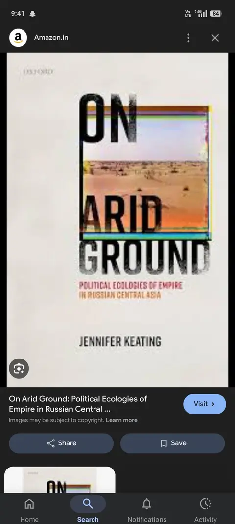 Cover of On Arid Ground