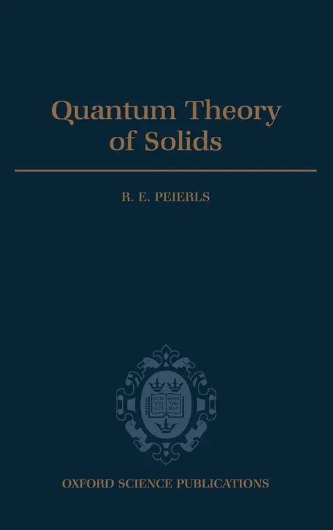 Cover of Quantum Theory of Solids