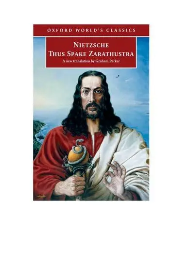 Cover of Thus Spoke Zarathustra