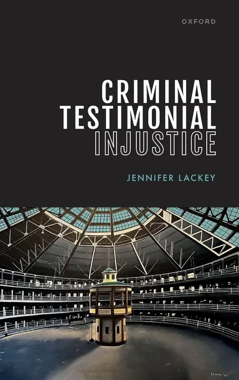 Cover of Criminal Testimonial Injustice