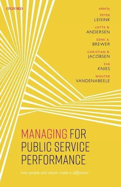 Cover of Managing Public Service Performance C