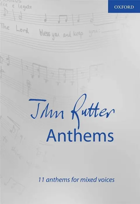 Cover of John Rutter Anthems
