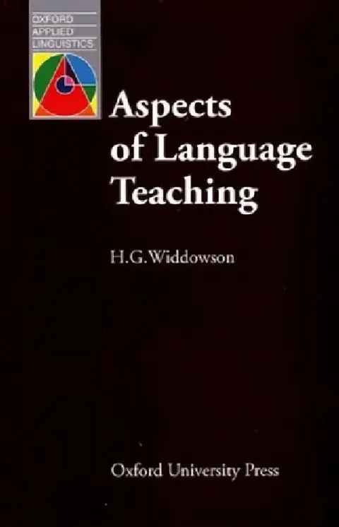 Cover of Aspects of Language Teaching