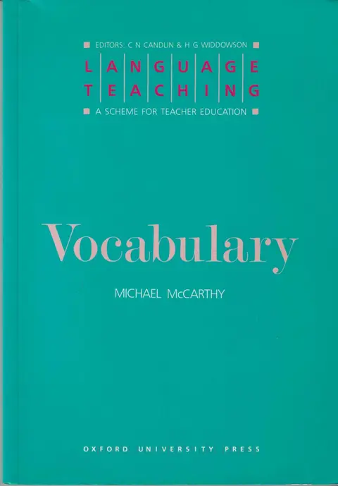 Cover of Vocabulary