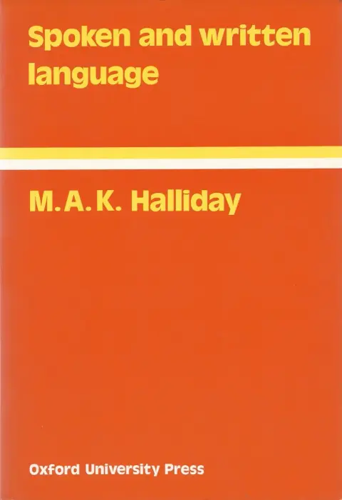 Cover of Spoken and Written Language